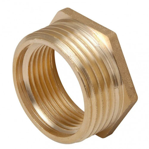 Brass Bush Short Male 32mm