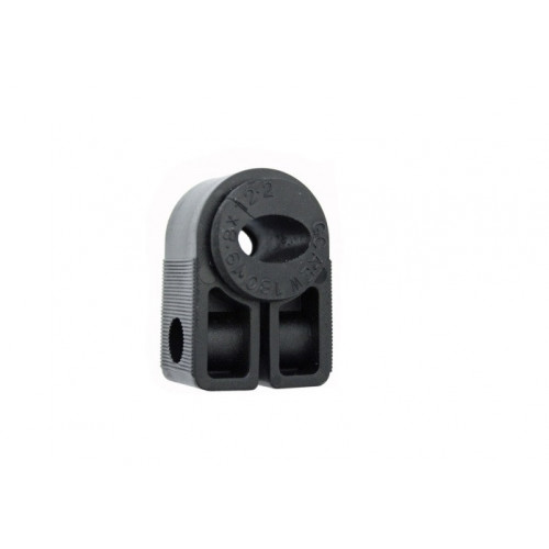 BW1.2-EW180 Black Cleat with Bung