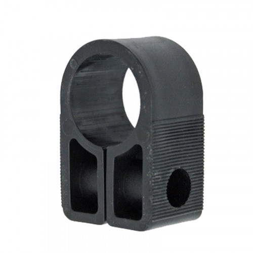 BW1.4-10 Black Single Cleat - M10 Fixing Hole