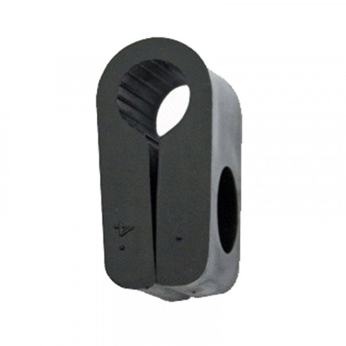 BW0.4-10 Black Single Cleat - M10 Fixing Hole