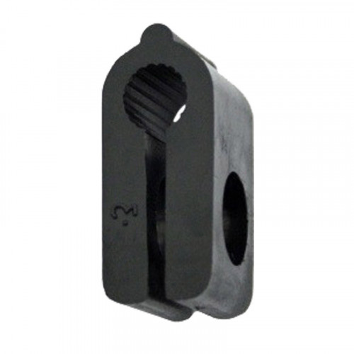 BW0.3-10 Black Single Cleat - M10 Fixing Hole