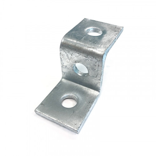 Channel Support 'Z' Bracket - 3 hole for 41mm Channel 
