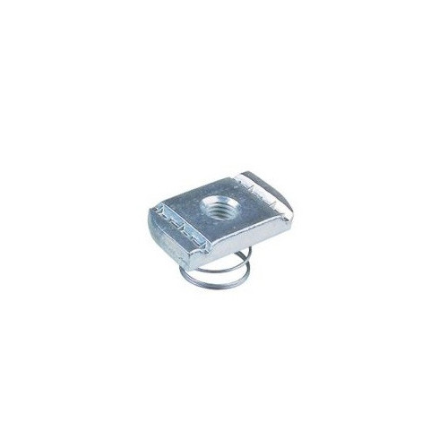 M12 Short Spring Channel Nuts to suit 21x41 - BZP