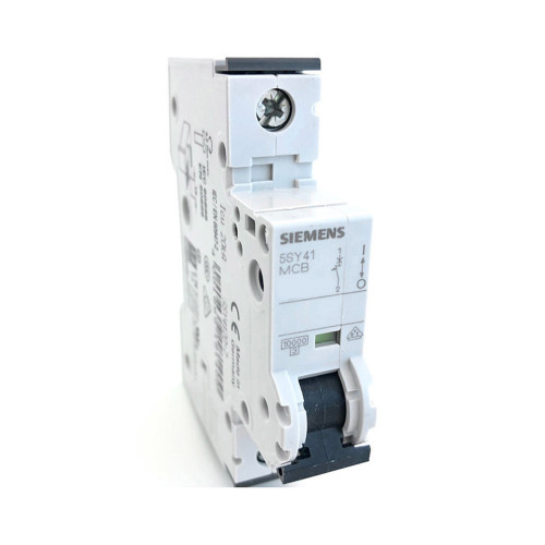 Siemens 4A SY Type C MCB 6ka - Single Pole