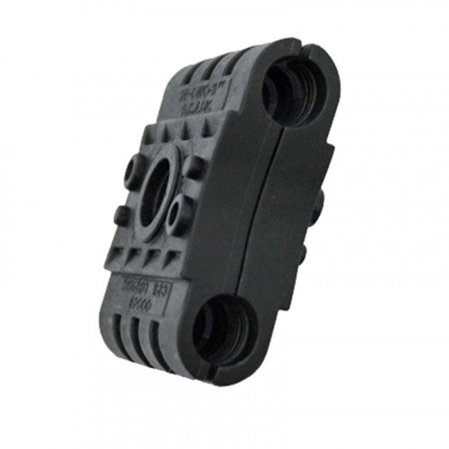 2P-DW1-13mm Double Black Clamp