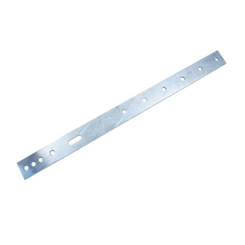 6 Hole Feeder Bracket - 655x50x8mm - Mild Steel Galvanised - to suit 48.3, 60.3, 76.1, 88.9, 114.3 & 139.7 pol