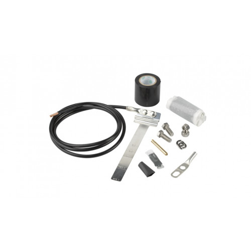 Universal grounding kits to suit 1/2 In  to 1-5/8 In Feeder and Hybrid Cables