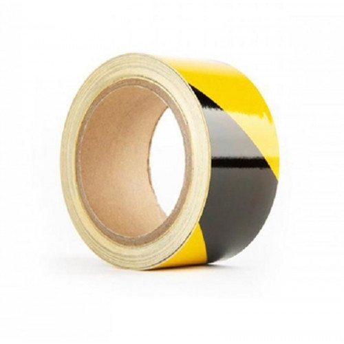 Hazard Tape 50mm x 33m - Black & Yellow