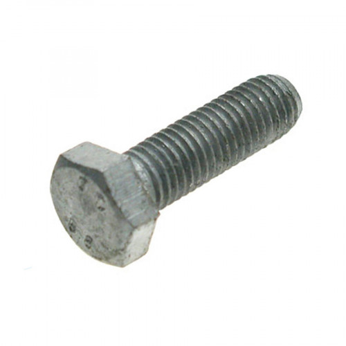 M12 x 50mm Hex Head Setscrew Gr 8.8 DIN933 HDG