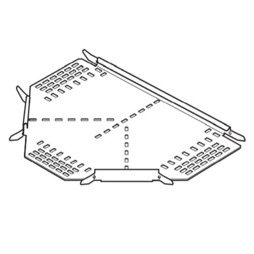 SWIFT Legand 300mm Medium Duty Flat Tee - Pre-Galv