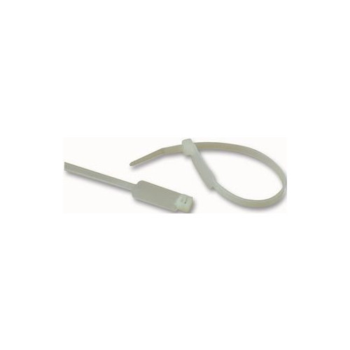 MAR200W Natural marker ties 200mm x4.8 mm - bag of 100