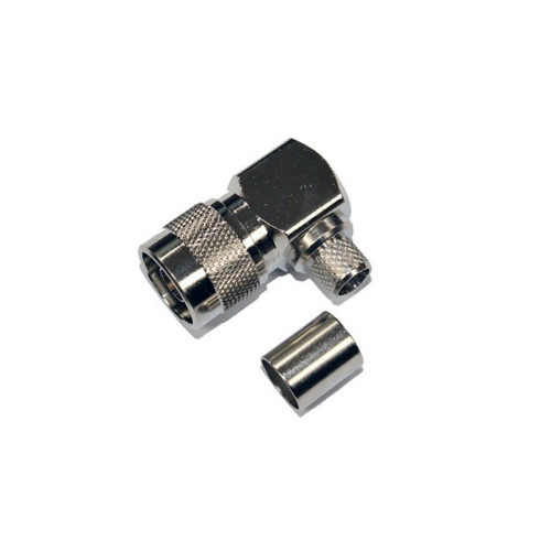 N-Type Male/Plug Crimp Right Angle Connectors for RG8