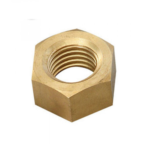 M6 Hex Full Nuts Brass - Price Each
