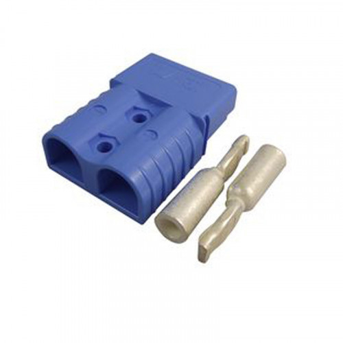 SB120 Anderson Blue (48v) Connector c/w 2 x 25mm Contacts