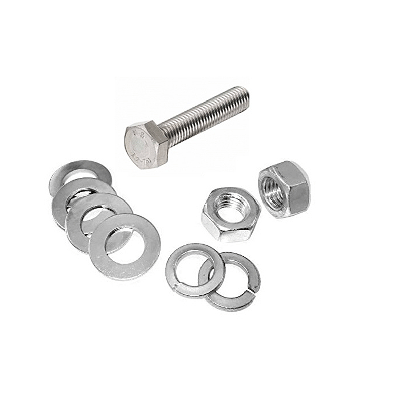 M6x40SSKIT S/S A2 set screw kit (c/w 10qty x nut, spring, flat washers)