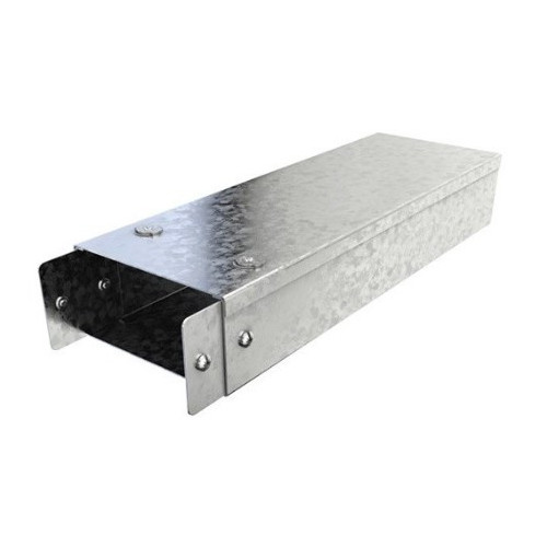 100mm x 50mm (4x2) - 3m - Steel Trunking