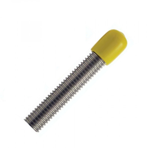 M8 Stud end caps yellow