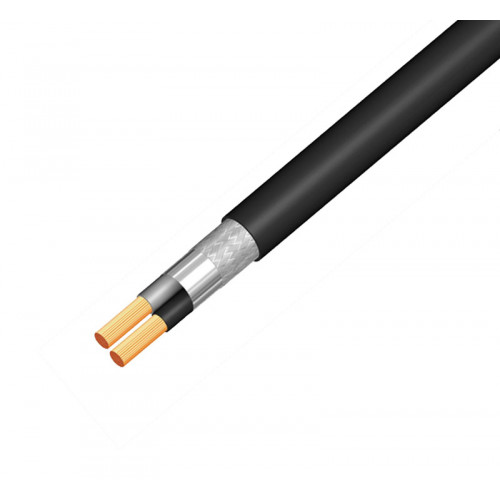 TFL252503/2 - 2 x 2.5mm2 Cable - BLACK OUTER JACKET
