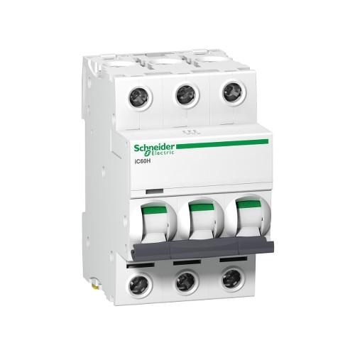 Schneider Acti9 32A Triple Pole 10kA C Curve MCB