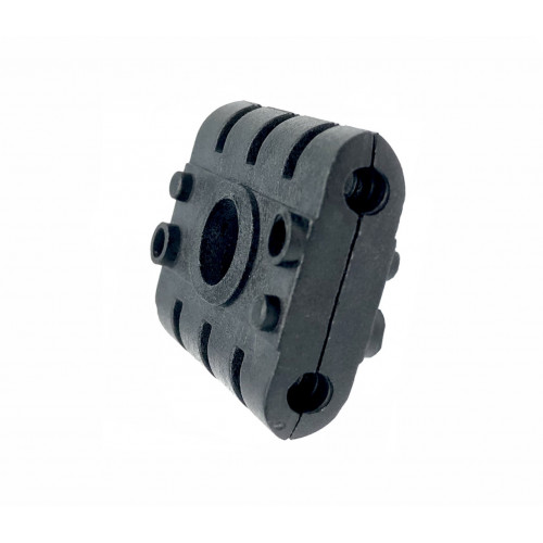 2P-DW00-4.8mm Double Black Clamp