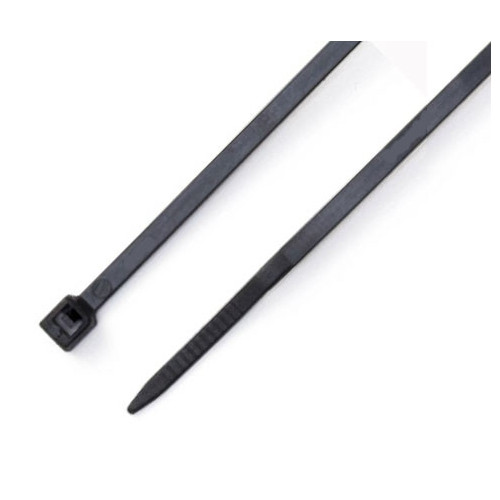 HFC200L black cable ties 200mm x 2.5mm bag of 100