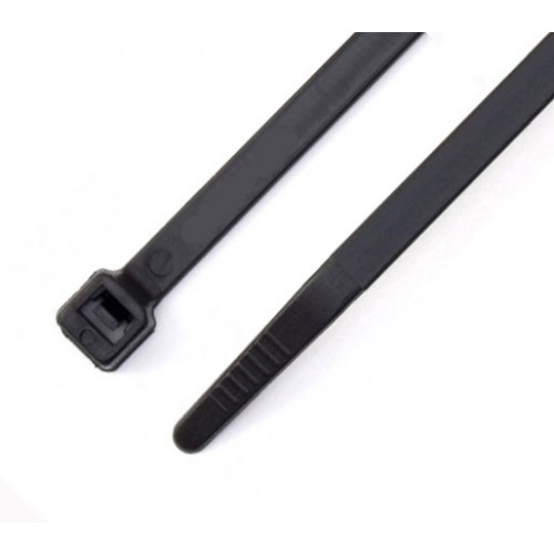 HFC370 black cable ties 370mm x 4.8mm bag of 100
