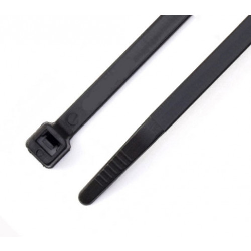 HFC160 Black cable ties 160mm x 4.8mm bag of 100