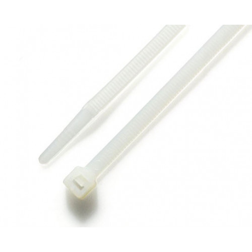 HFC200N natural cable ties 200mm x 4.8mm bag of 100