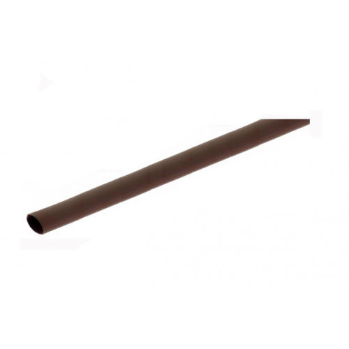 2:1 Brown Heat Shrink Tube 6.4mm (price per mtr)