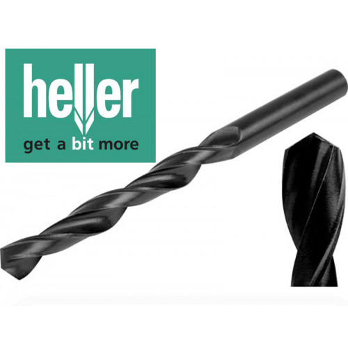 10x HELLER HSS-G GROUND DRILL BITS 0.2mm-13mm Jobber Steel Sheet Metal Drilling 