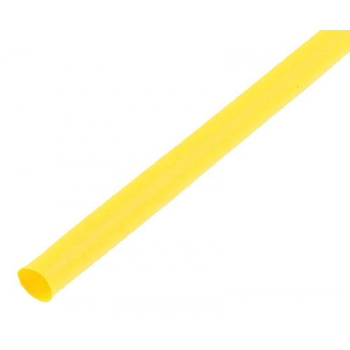 2:1 Yellow Heat Shrink Tube 4.8mm - (price per mtr), 75M ROLL