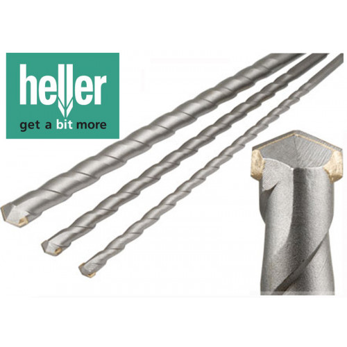 Heller Bionic SDS-Plus Hammer Bit for Concrete - 12mm x 200mm (price each)