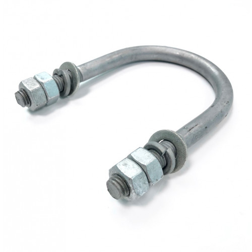 M12 Galv U-Bolt to suit 114.3mm Tower Leg (c/w Nuts & Washers)