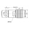 N-Type Male Crimp Connectors for RG213, RG393, URM67 (220-1023-070)