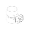 7 Hose Clip 114mm - 165mm