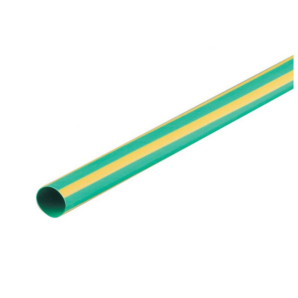 HS264GY 21 Green/Yellow Heat Shrink Tube 6.4mm